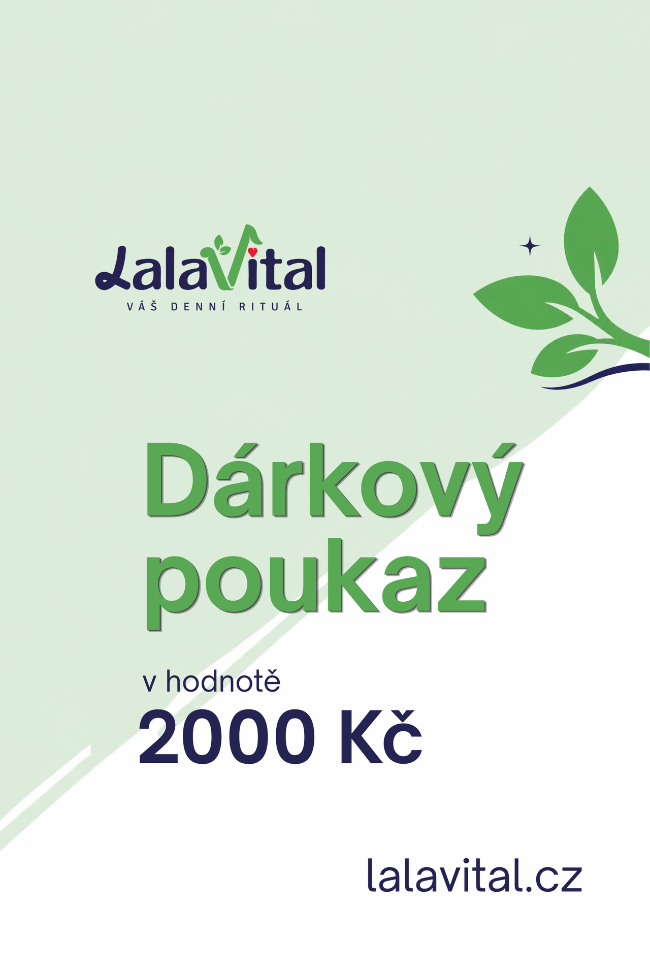 Dárkový poukaz LalaVital