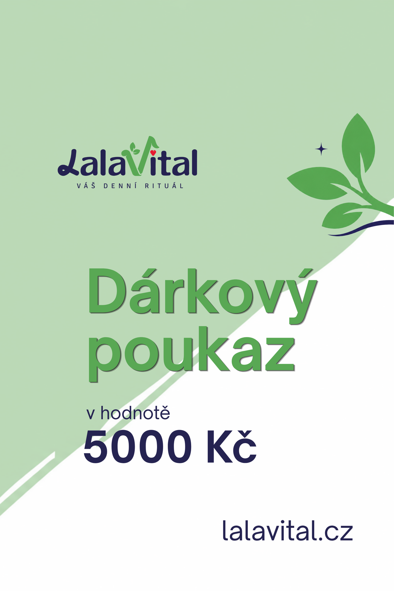 Dárkový poukaz LalaVital
